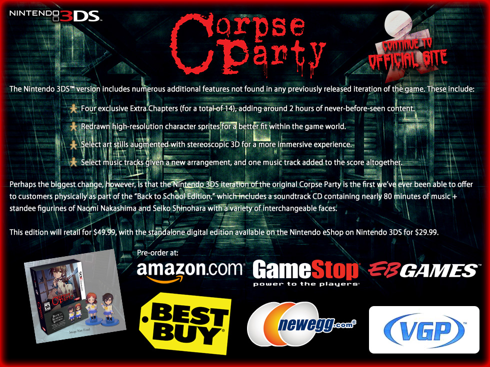 corpse party 3ds amazon